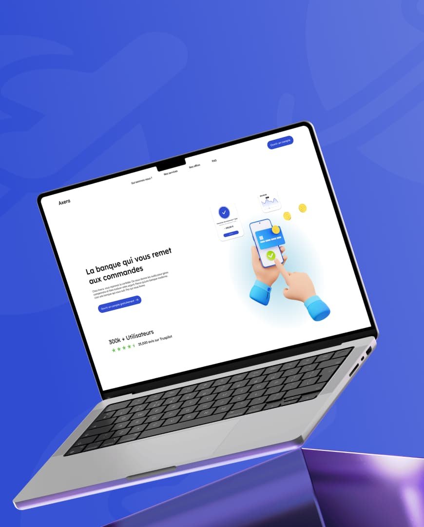 Axera - Page de garde_projet_site